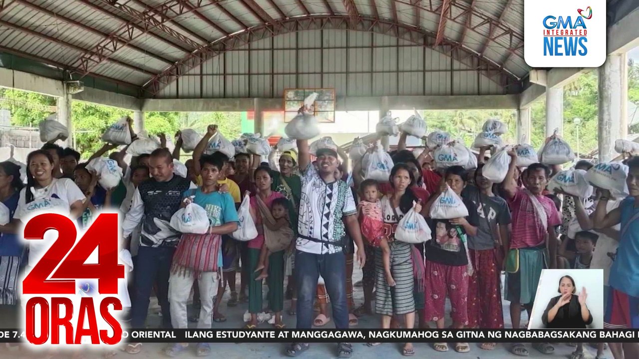 32,336 nabigyan ng tulong sa ilalim ng Operation Bayanihan Project para sa Bagyong Opong ng GMA Kapuso Foundation | 24 Oras
