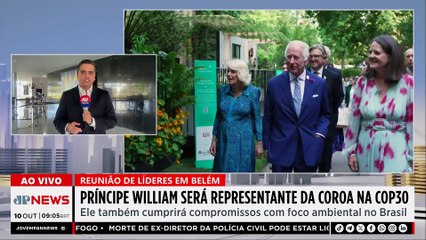 Príncipe William será representante da coroa na COP30