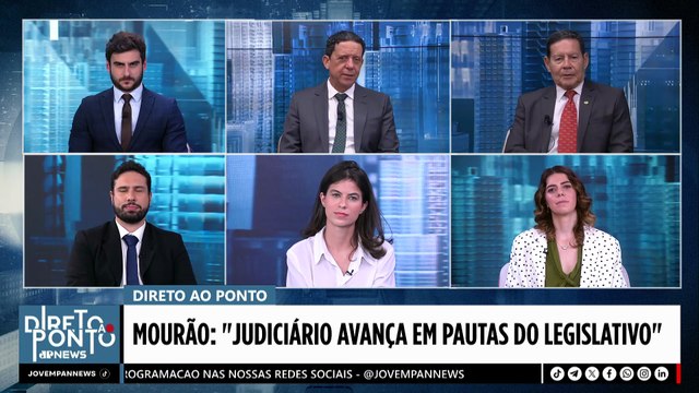 “STF avança em pautas que são privativas do Legislativo”, afirma Hamilton Mourão | DIRETO AO PONTO