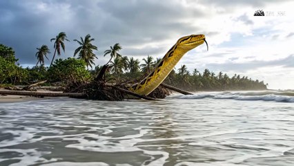 Part 35 - A Girl Alone Surviving In The Forest - Escape from the Deserted Island  Adrift at Sea