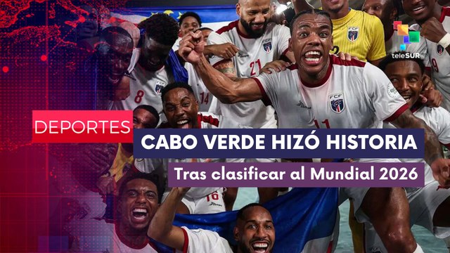 Cabo Verde hizo historia tras clasificar a la Copa Mundial de Fútbol DEPORTES EDICIÓN CENTRAL 13-10-2025