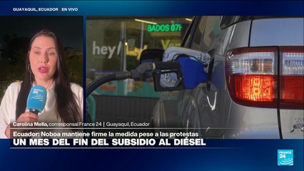 Ecuador completa 22 días de protestas tras un mes de la eliminación del subsidio al diésel