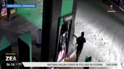 Grupos armados se enfrentan en una gasolinera de Guachochi, Chihuahua