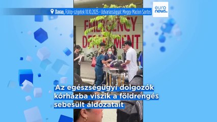 Hatalmas erejű, 7,4-es földrengés a Fülöp-szigetek déli részén - szököárriadót adtak ki
