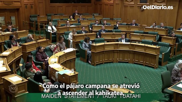 Una 'haka' interrumpe por sorpresa la sesión en el parlamento de Nueva Zelanda