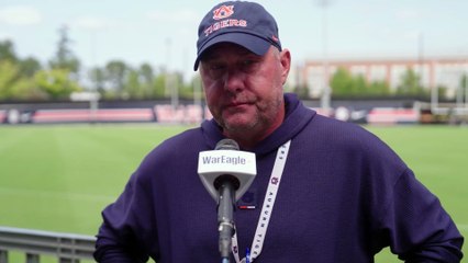 Hugh Freeze on Keys for Auburn's Offensive Line vs. Georgia Bulldogs