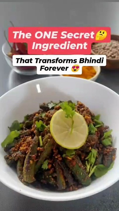 The ONE Secret Ingredient That Transforms Bhindi Forever