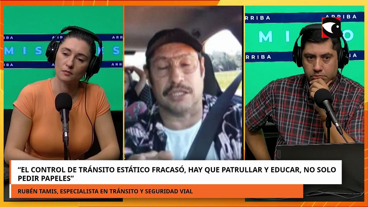 El control de tránsito estático fracasó, hay que patrullar y educar, no solo pedir papeles