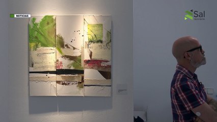 La Sala Rivadavia de la Diputación se llena del arte abstracto de Karina Zothner