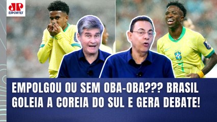 "ISSO PRECISA SER DITO! Ficou MUITO CLARO que a Seleção Brasileira..." | 5 a 0 na Coreia do Sul!