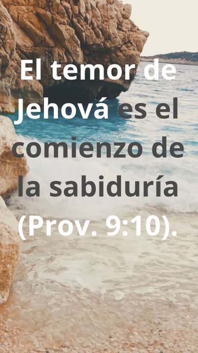 El temor de Jehova