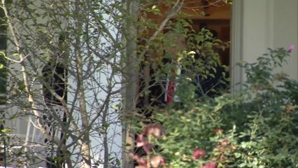 Trump arrives at Walter Reed hospital for his second medical check-up this year