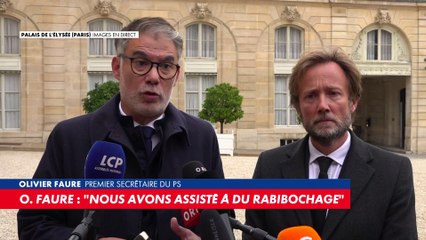 Olivier Faure : «Il n’y a aucune garantie de non-censure de notre part»