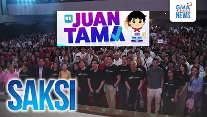Disaster preparedness, tinalakay sa kick-off ng GMA Masterclass: "The Be Juan Tama Conversation Series" | Saksi