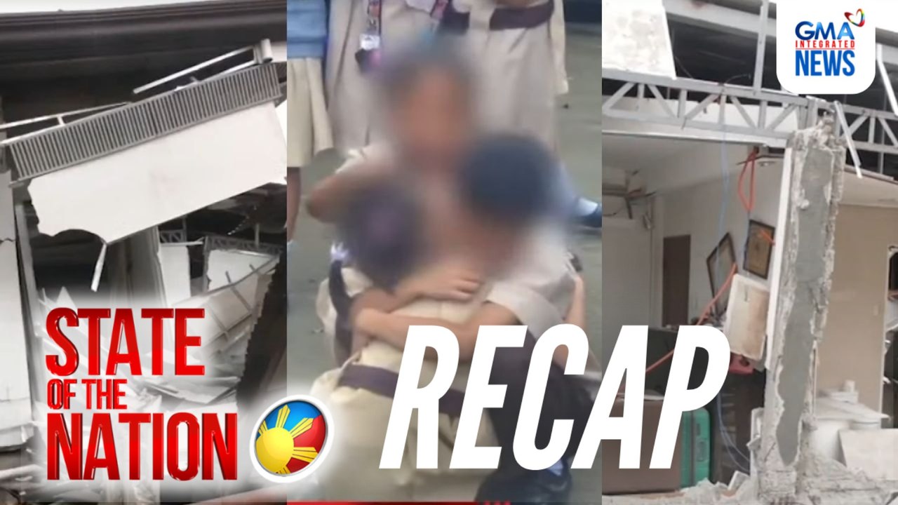 State of the Nation: (RECAP) Lindol sa Mindanao; Interim release ni FPRRD; Black friday protest