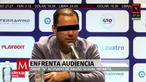 Omar “N” enfrenta audiencia tras abuso infantil