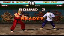 TEKKEN_GAME_PAUL_VS_LAW_#tekken