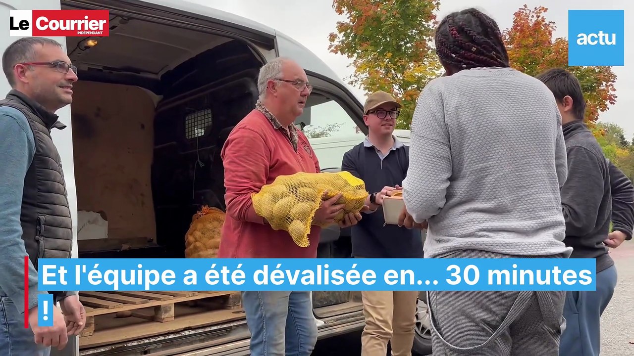 Loudéac : le drive patates cartonne, 3 tonnes vendues en 2h30 !