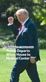 Trump Departs White House to Medical Center