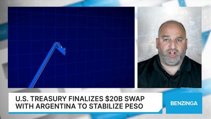 U.S. Treasury Finalizes $20B Swap With Argentina To Stabilize Peso