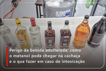 Perigo da bebida adulterada: como o metanol pode chegar na cachaça e o que fazer em caso de intoxicação