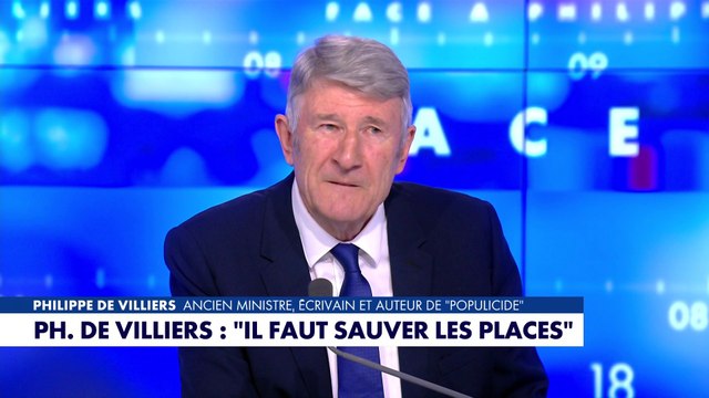 Philippe de Villiers : «La classe politique se donne en spectacle»