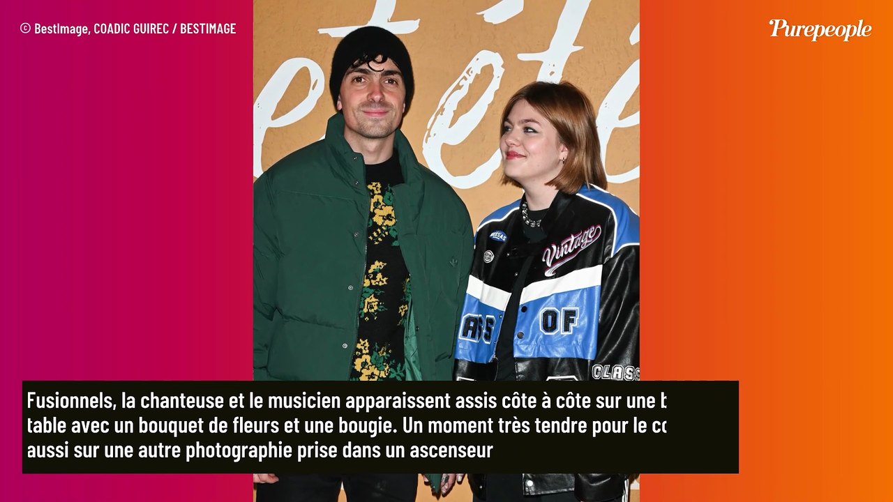Louane affiche sa silhouette affûtée au cours d'un date avec Florian Rossi : Bottes en cuir lisse et collants résilles, elle subjugue son fiancé