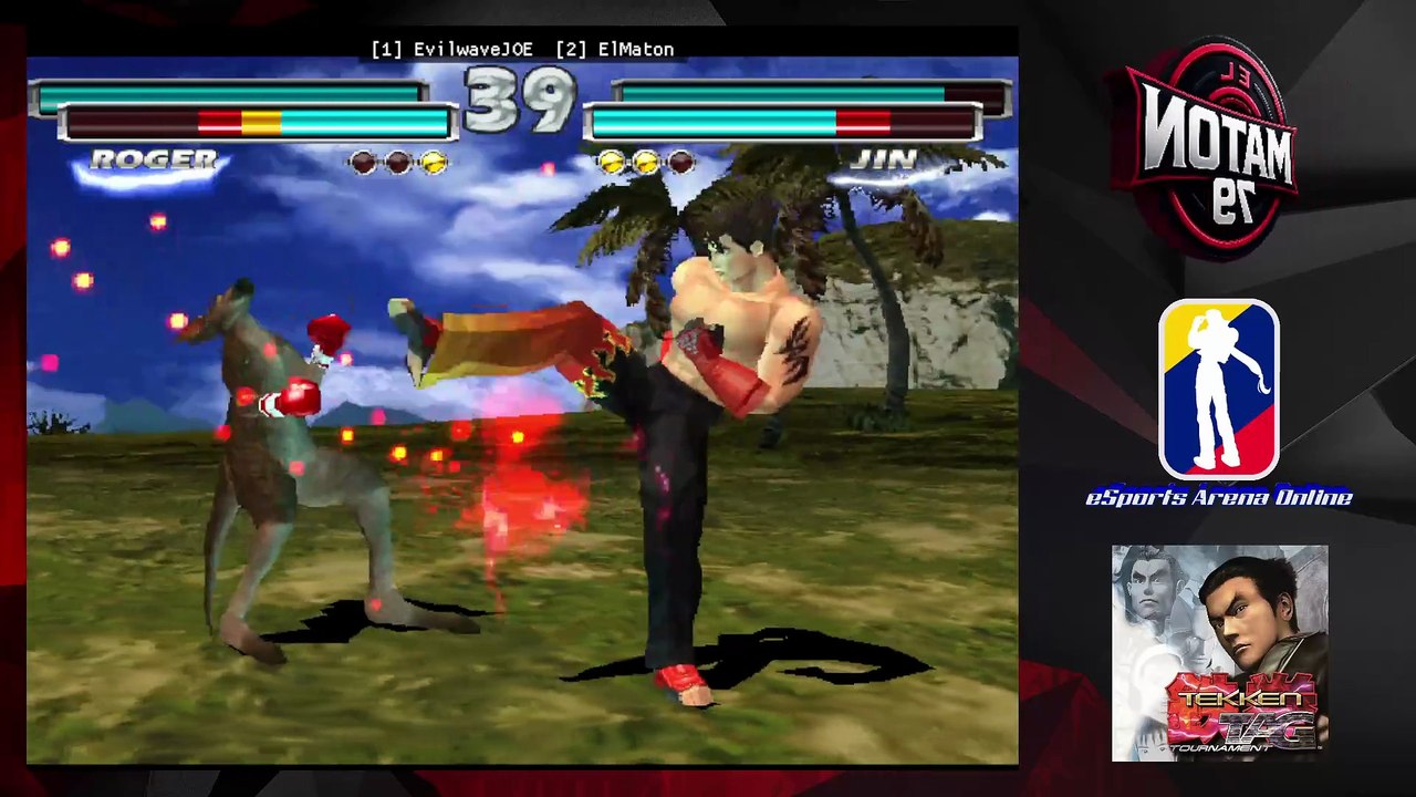 Tekken Tag Tournament • Arkadyzja • "EvilWaveJOE" P1 vs "ElMaton" P2 • (2025/10/07) #casualonline