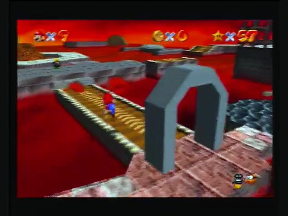 Let's Play Super Mario 64 (100% German) - Part 18 - Vulkan und Wüste
