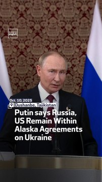 Putin says Russia, US Remain Within Alaska Agreements on Ukraine