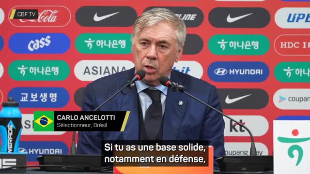 Brésil - Ancelotti : "On a mis en valeur la qualité individuelle des offensifs"