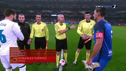 28/11/2017 Real Madrid- C.F. Fuenlabrada (2-2) Copa del Rey