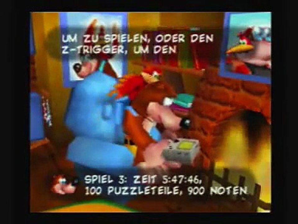 Let's Play Banjo-Kazooie (100% German) - Part 1 - Locker durch Spiral Mountain