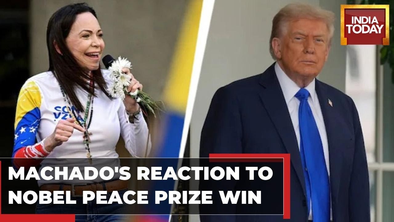 Venezuela's 'Iron Lady' Maria Corina Machado Wins 2025 Nobel Peace Prize!