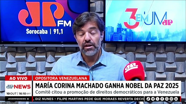 Musa revela bastidores de encontro com María Corina: “Tive o prazer e honra de passar tarde com ela”