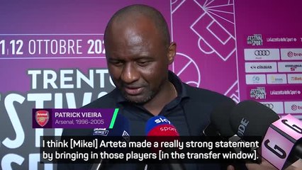 Arsenal 'one of the few teams' that could win the Premier League - Vieira