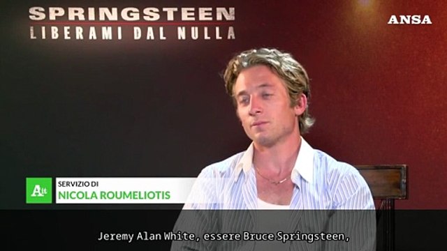 Jeremy Allen White e' Bruce Springsteen nel biopic sul Boss