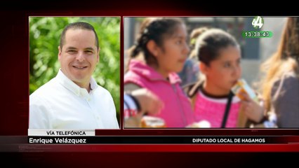 Enrique Velázquez habla de la deserción escolar y la campaña "Más vale que aprendas"