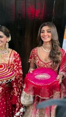 the annual kc retreat begins. shilpa shetty arrives at anil-sunita kapoor’s juhu bungalow for the festivities