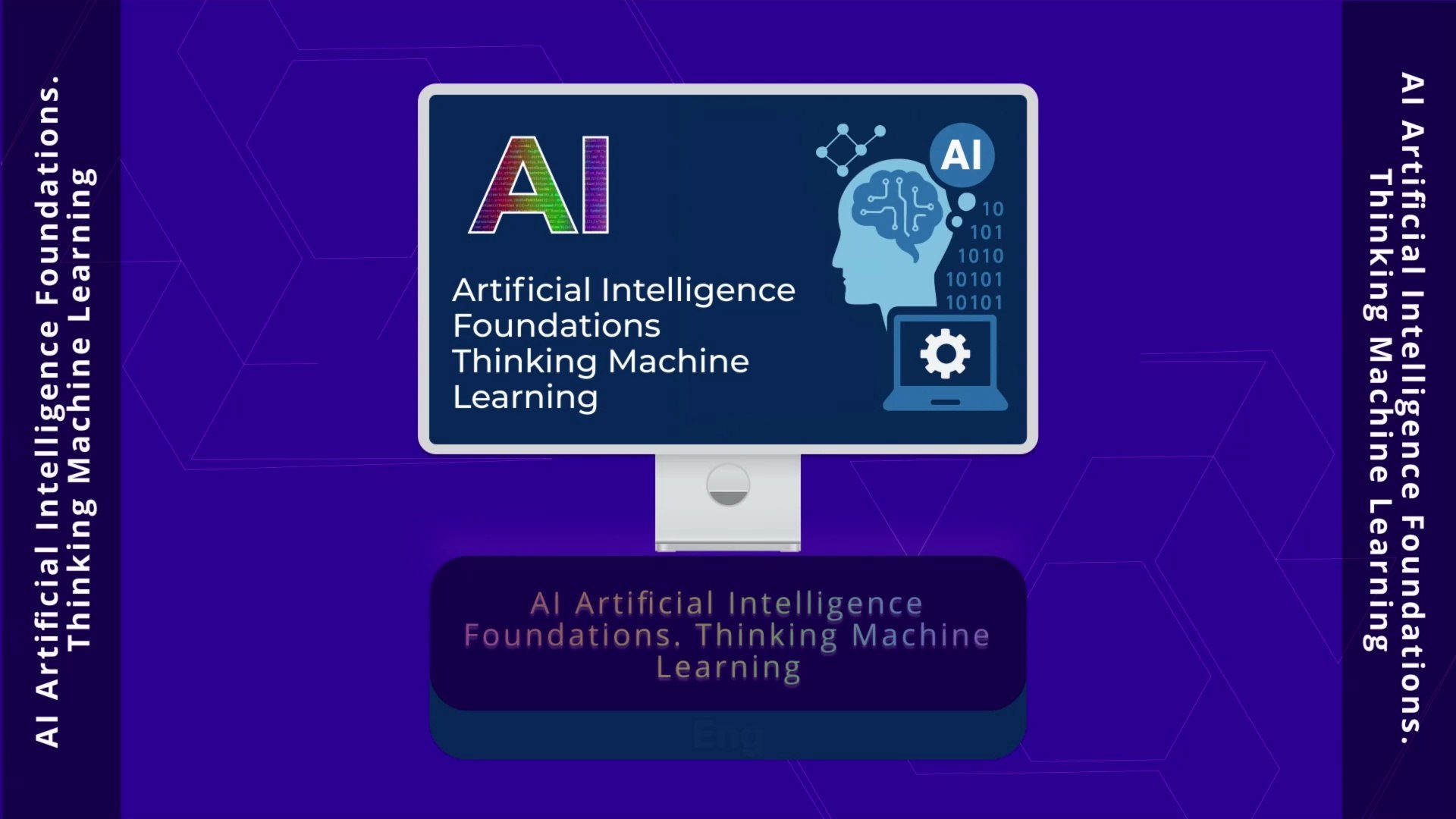 ⁣AI Artificial Intelligence Foundations. Thinking Machine Learning-English #00