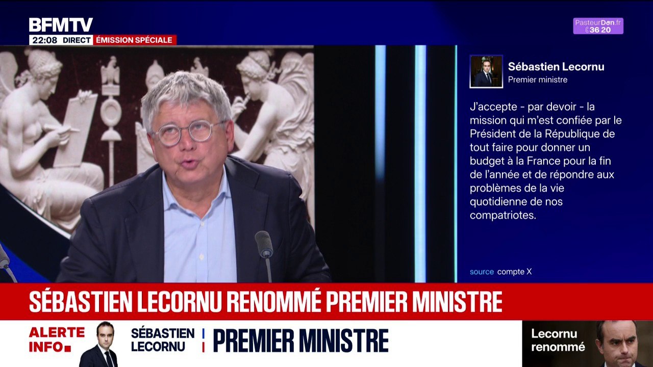Nomination de Sébastien Lecornu au poste de Premier ministre: Éric Coquerel annonce que LFI déposera "une motion de censure"