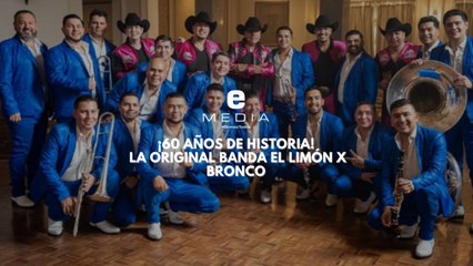 La Original Banda El Limón celebra 60 años con Bronco y revive “Sergio el bailador”