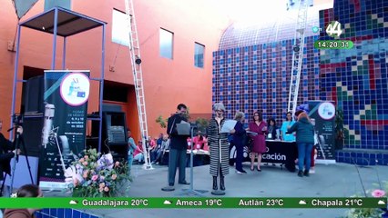 Gabriela Bautista y Juan Almeida hablan del premio a la radionovela Frankenstein de Radio UdeG