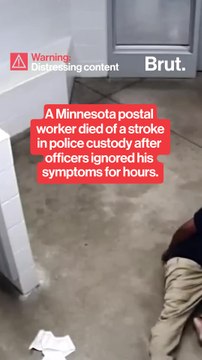 Postal worker dies of stroke while in police custody after officers ignored symptoms for hours.