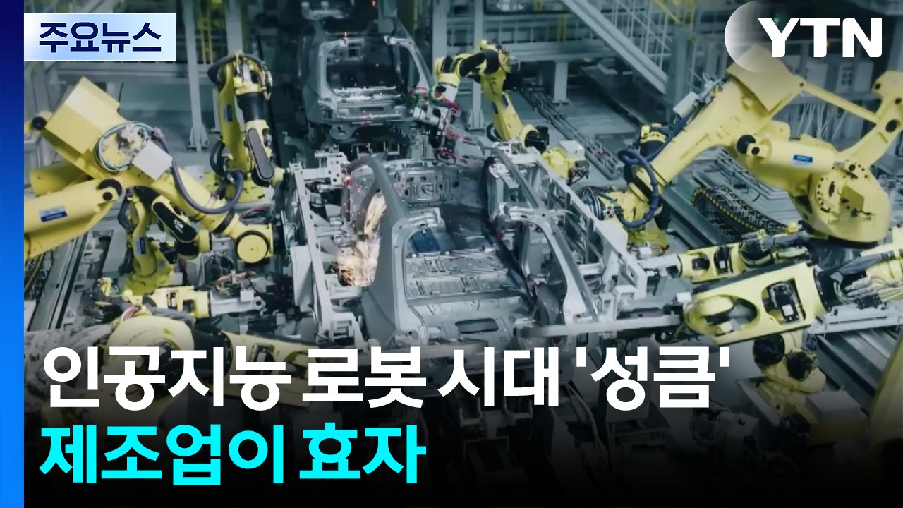인공지능 로봇 시대 '성큼'...제조업이 효자 / YTN