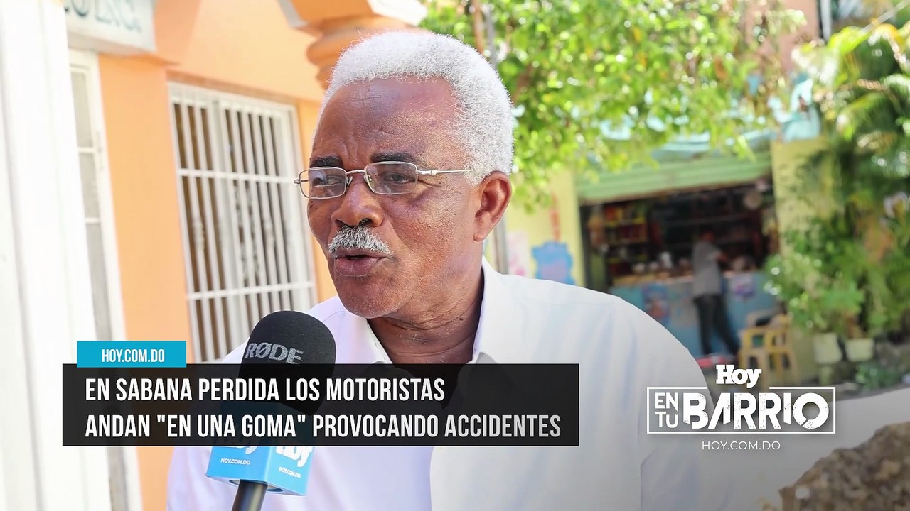 En Sabana Perdida los motoristas andan en una goma provocando accidentes