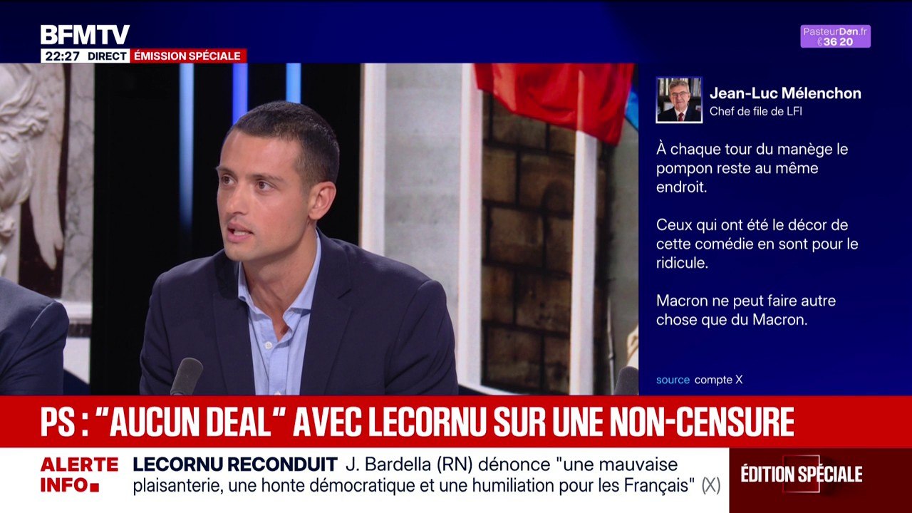 Nomination de Sébastien Lecornu au poste de Premier ministre: “Le foutage de gueule se poursuit”, fustige Aleksandar Nikolic (RN)