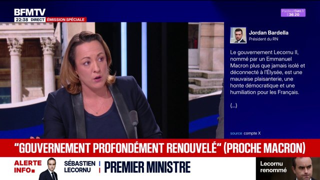 INFO BFMTV. Le nouveau gouvernement de Sébastien Lecornu devrait “être profondément renouvelé”