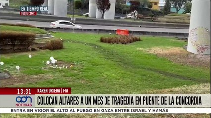 A un mes del incendio en Iztapalapa: así luce el Puente de la Concordia hoy con altares