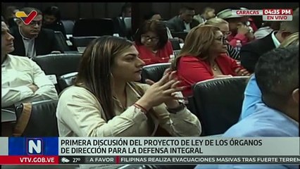 AN aprueba en primera discusión la Ley de los Comandos para la Defensa Integral de Venezuela